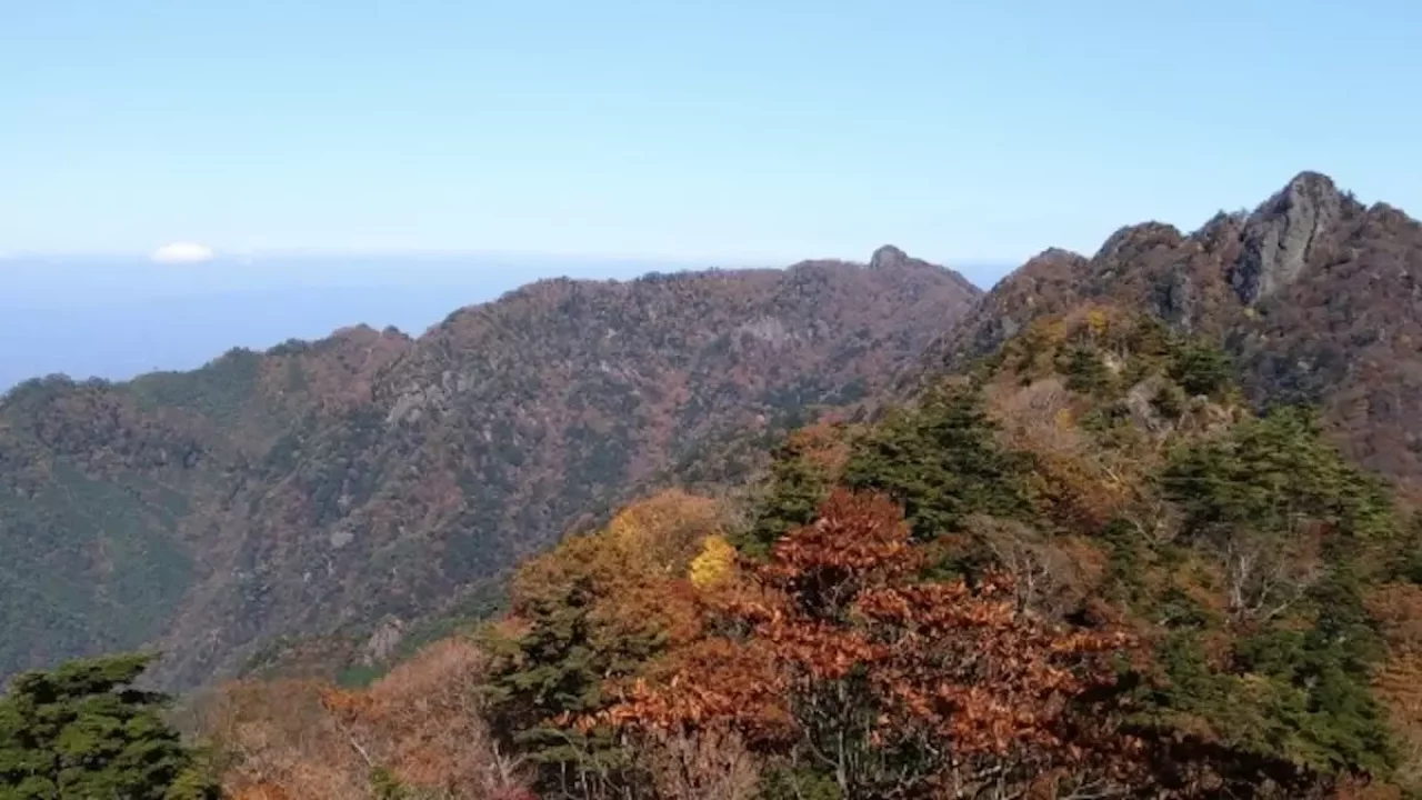 九州の百名山祖母山
