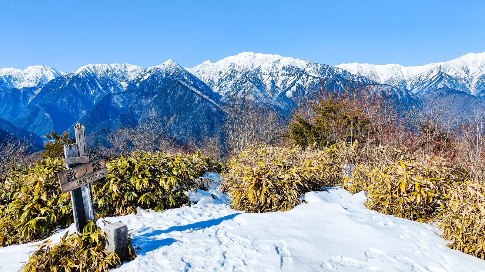 【北アルプスを眺めるならここ!】絶景広がる鍬ノ峰の難易度別登山コース紹介