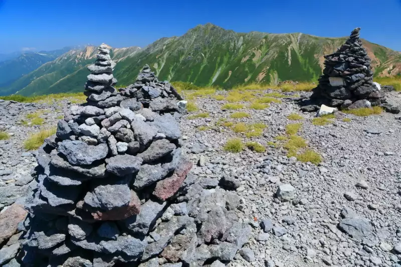 祖父岳山頂