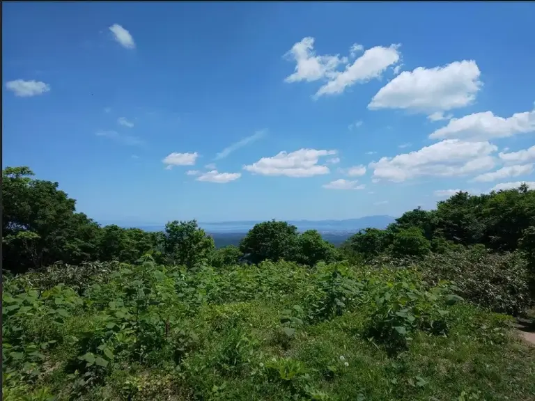 梵珠山 山頂からの景色
梵珠山 登山