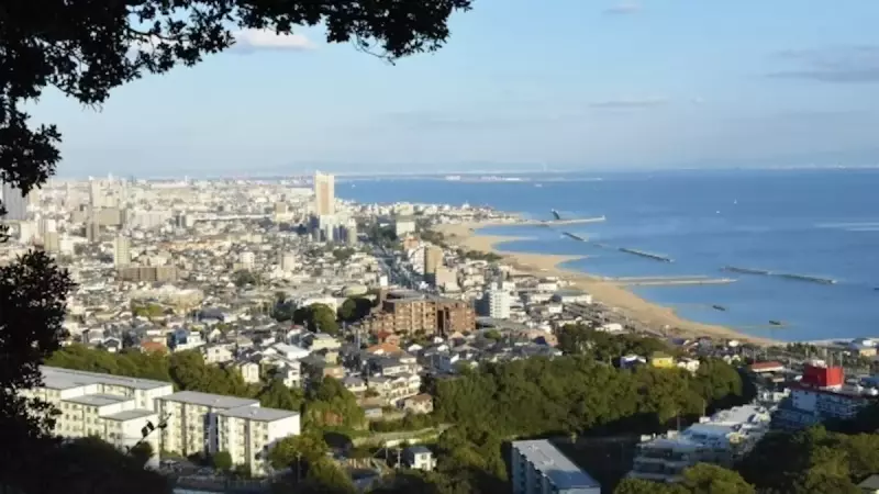 須磨アルプス 鉢伏山の眺望