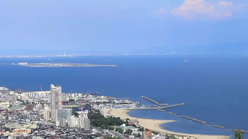 低山 ハイキング 関西 瀬戸内海の眺望