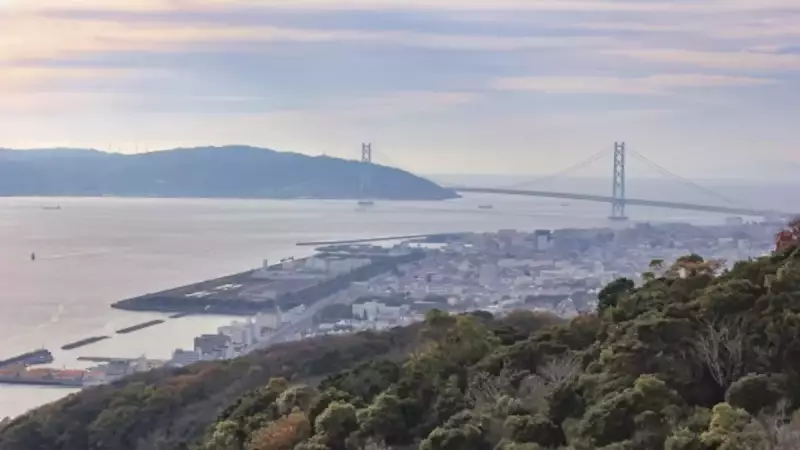 須磨アルプス 栂尾山 眺望