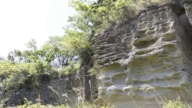 鎌倉アルプスお猿畠の大切岸