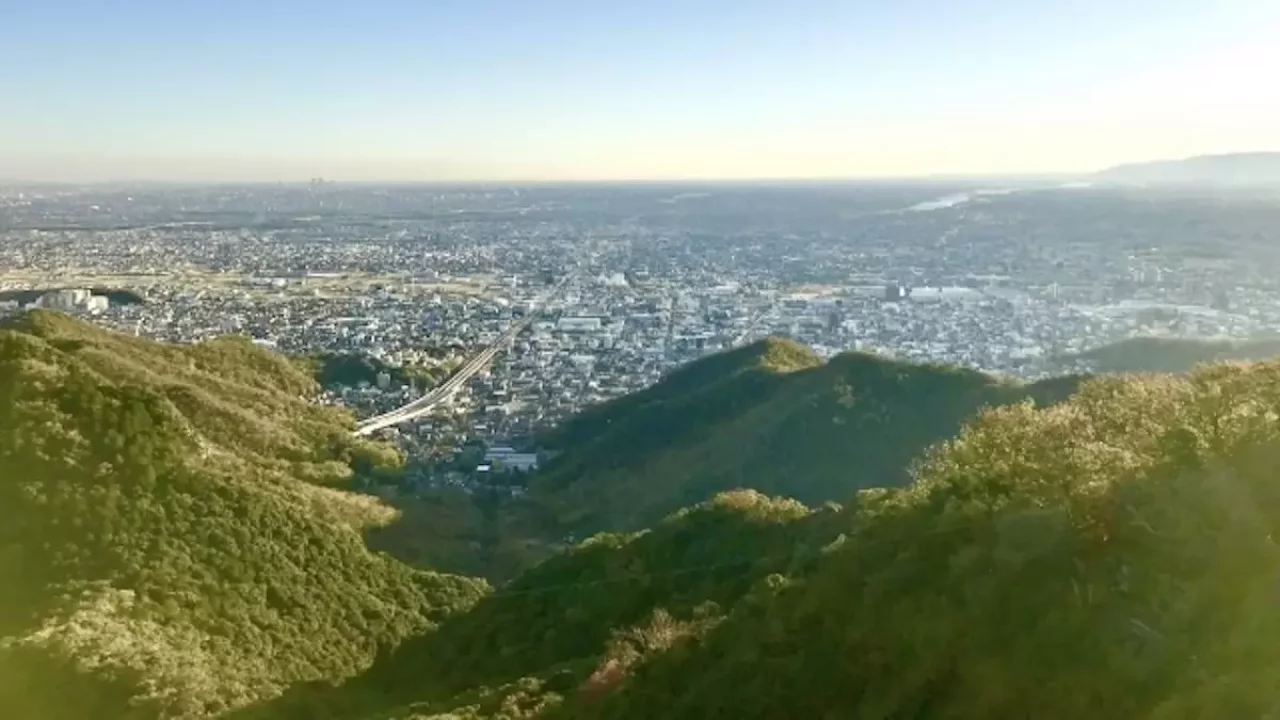 金華山 登山 眺望