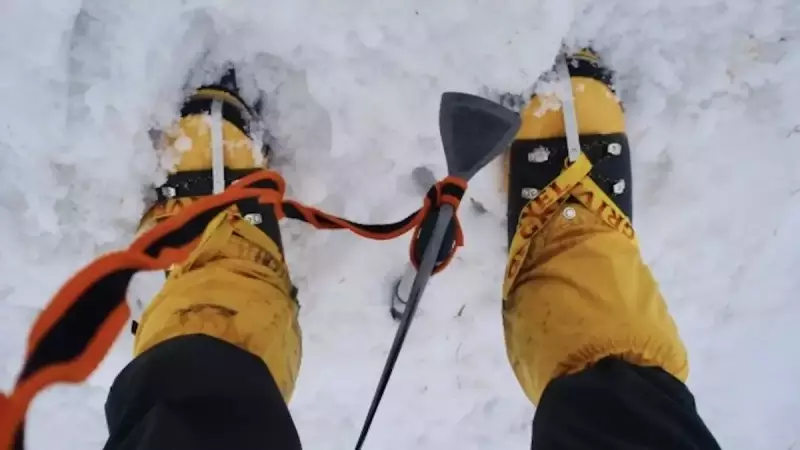 比叡山 登山 アイゼン