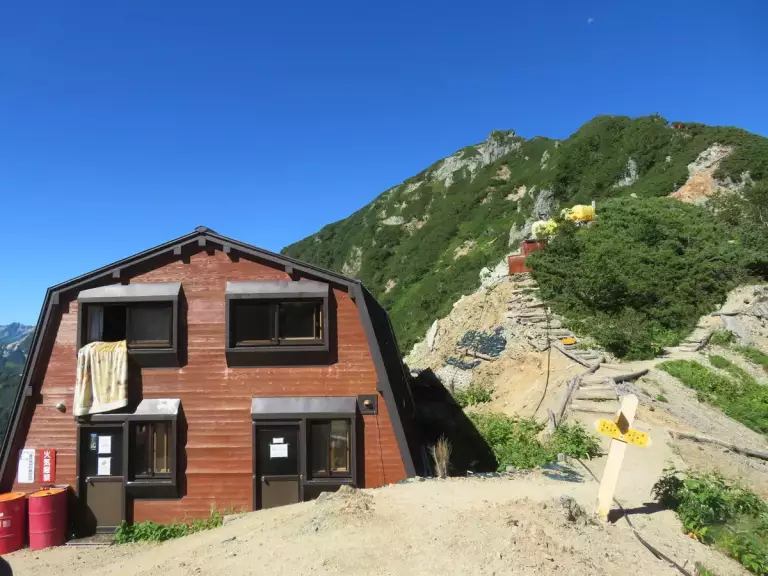針ノ木小屋