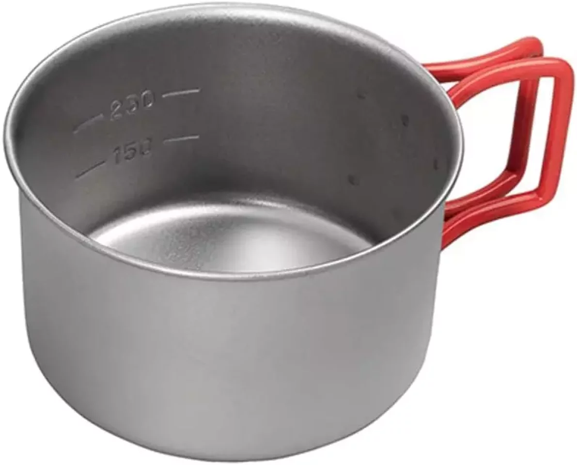 チタンカップ400FD/エバニュー
登山 軽量化