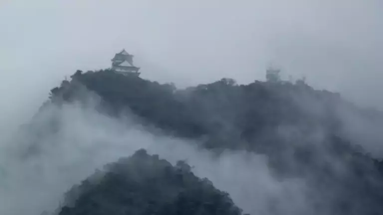低山 登山 金華山