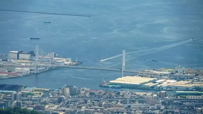 六甲山 登山 紅葉 六甲ガーデンテラスからの眺望