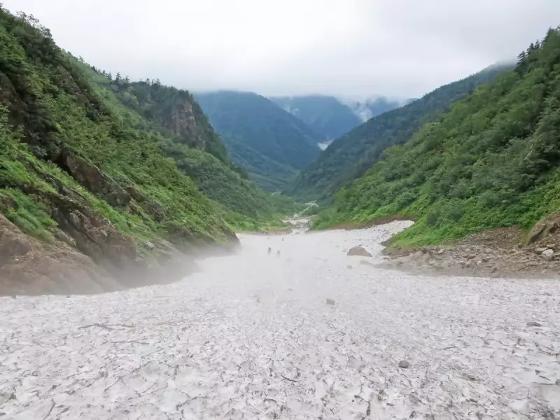 針ノ木雪渓