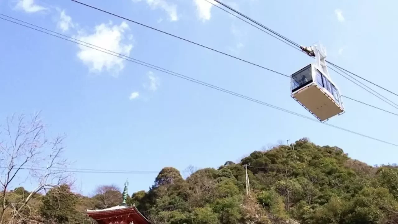 金華山 登山 ロープウェー