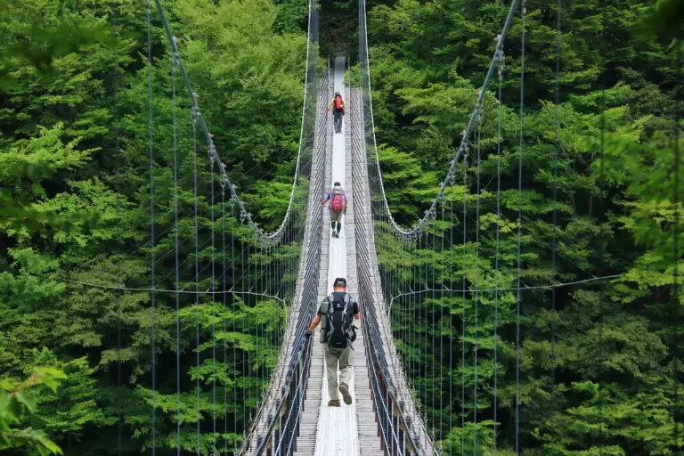畑薙大吊り橋