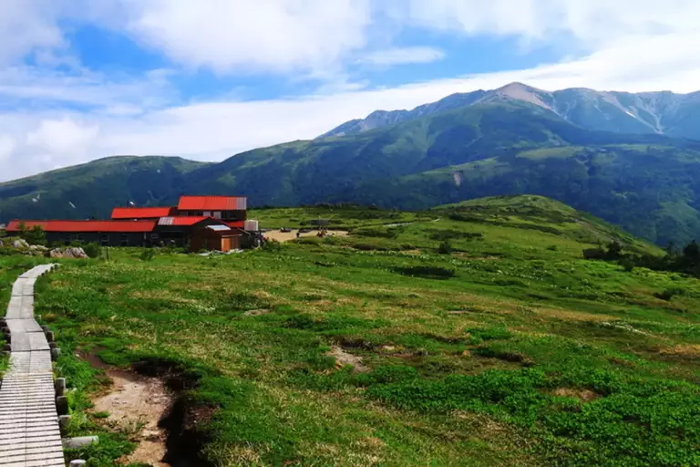 太郎平小屋遠景
