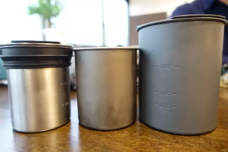 登山 クッカー スタッキング