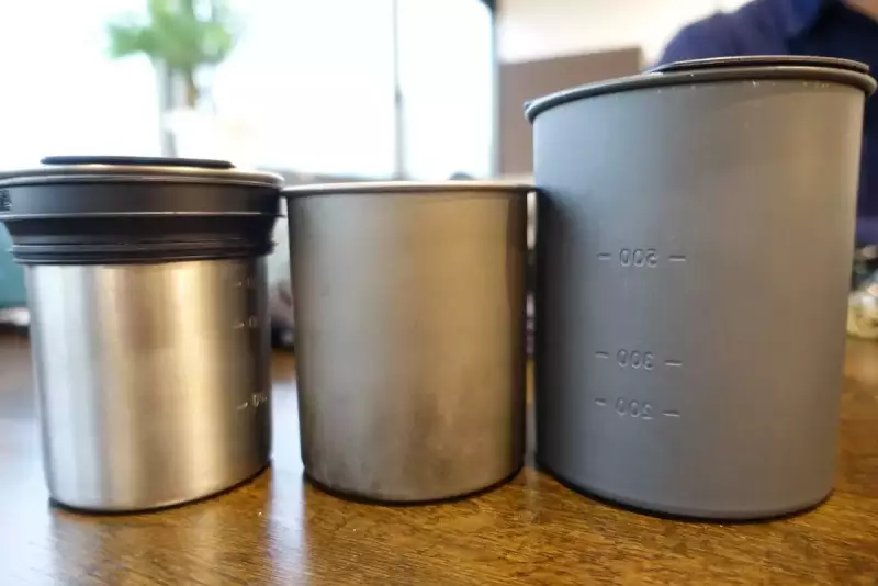 登山 クッカー スタッキング