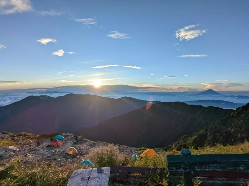 北岳登山の難易度−広河原ルートの注意ポイント