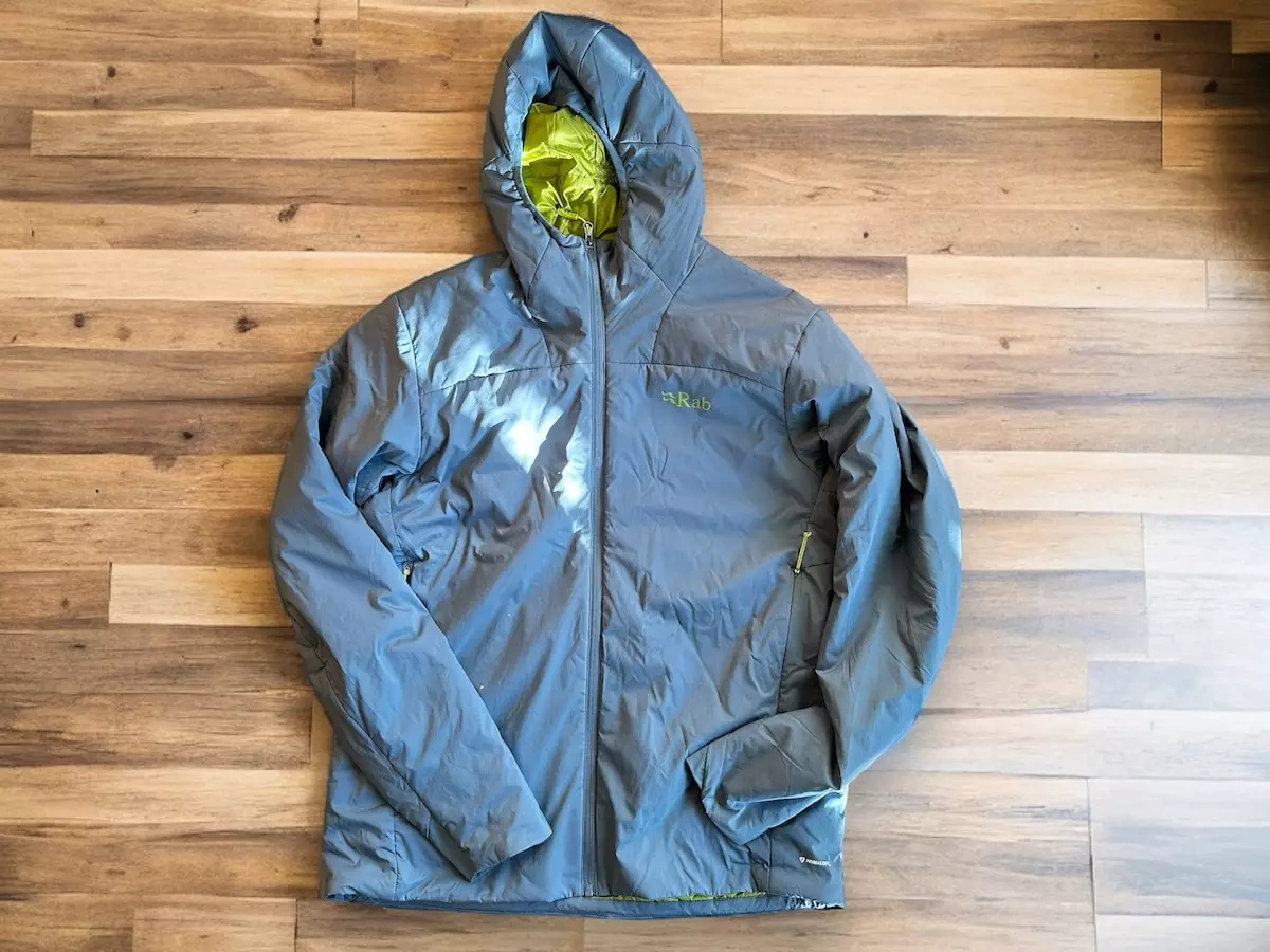 保温と通気を兼ね備えたアクティブインサレーション:Rab ゼネア アルパイン ライト ジャケット