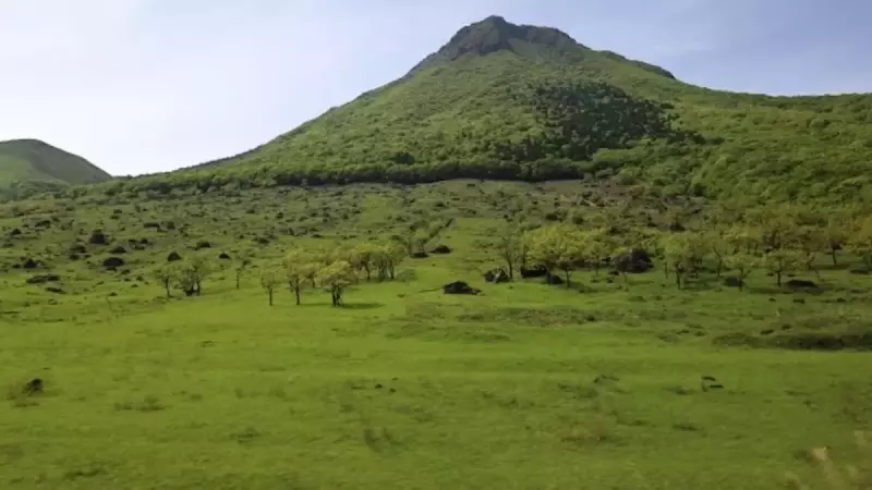 由布岳登山 由布岳正面口登山口