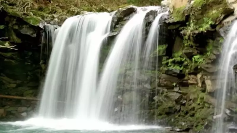 大船山登山暮雨の滝