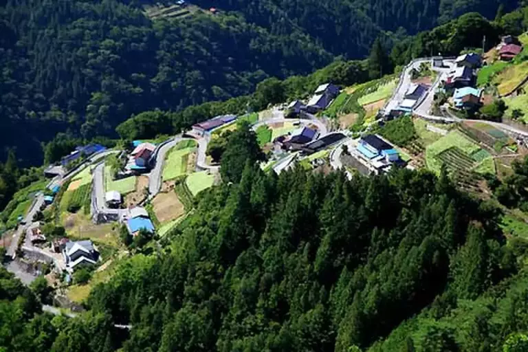 下栗の里俯瞰