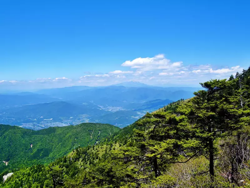 百名山 恵那山 阿智セブンサミット