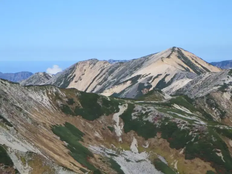 赤牛岳山容