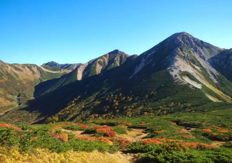 黒部五郎岳の紅葉