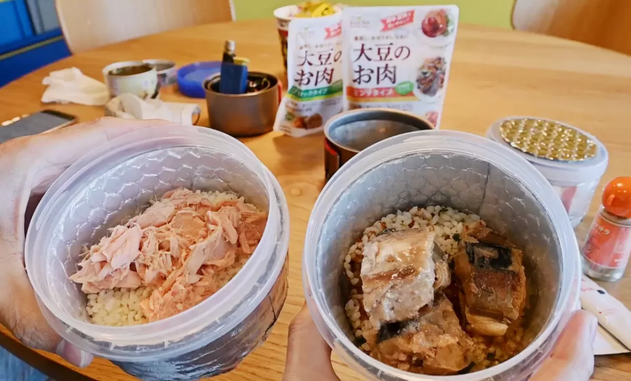 登山 食事 お湯だけ