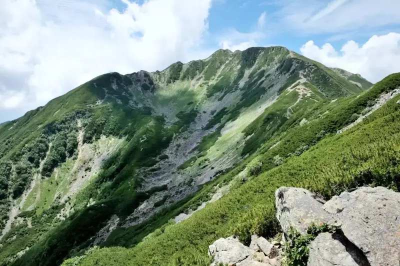 仙丈ケ岳のカール