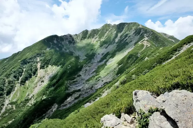 仙丈ケ岳のカール