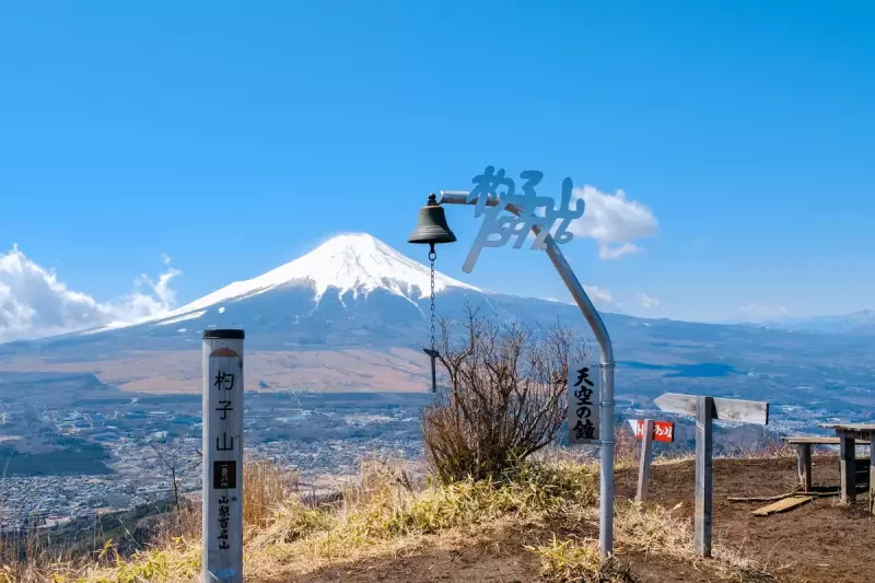 富士山の絶景が凄い杓子山登山!-おすすめコースと難易度を紹介